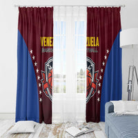 Venezuela Basketball Window Curtain La Vinotinto de las alturas