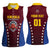 Venezuela Basketball Custom Women Sleeveless Polo Shirt La Vinotinto de las alturas
