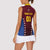 Venezuela Basketball Custom Women Sleeveless Polo Shirt La Vinotinto de las alturas