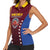 Venezuela Basketball Custom Women Sleeveless Polo Shirt La Vinotinto de las alturas