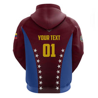 Venezuela Basketball Custom Zip Hoodie La Vinotinto de las alturas