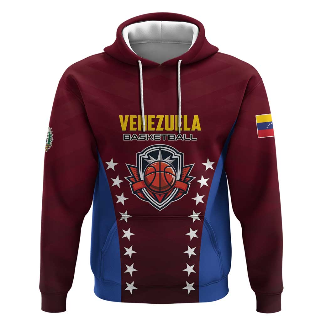 Venezuela Basketball Custom Zip Hoodie La Vinotinto de las alturas
