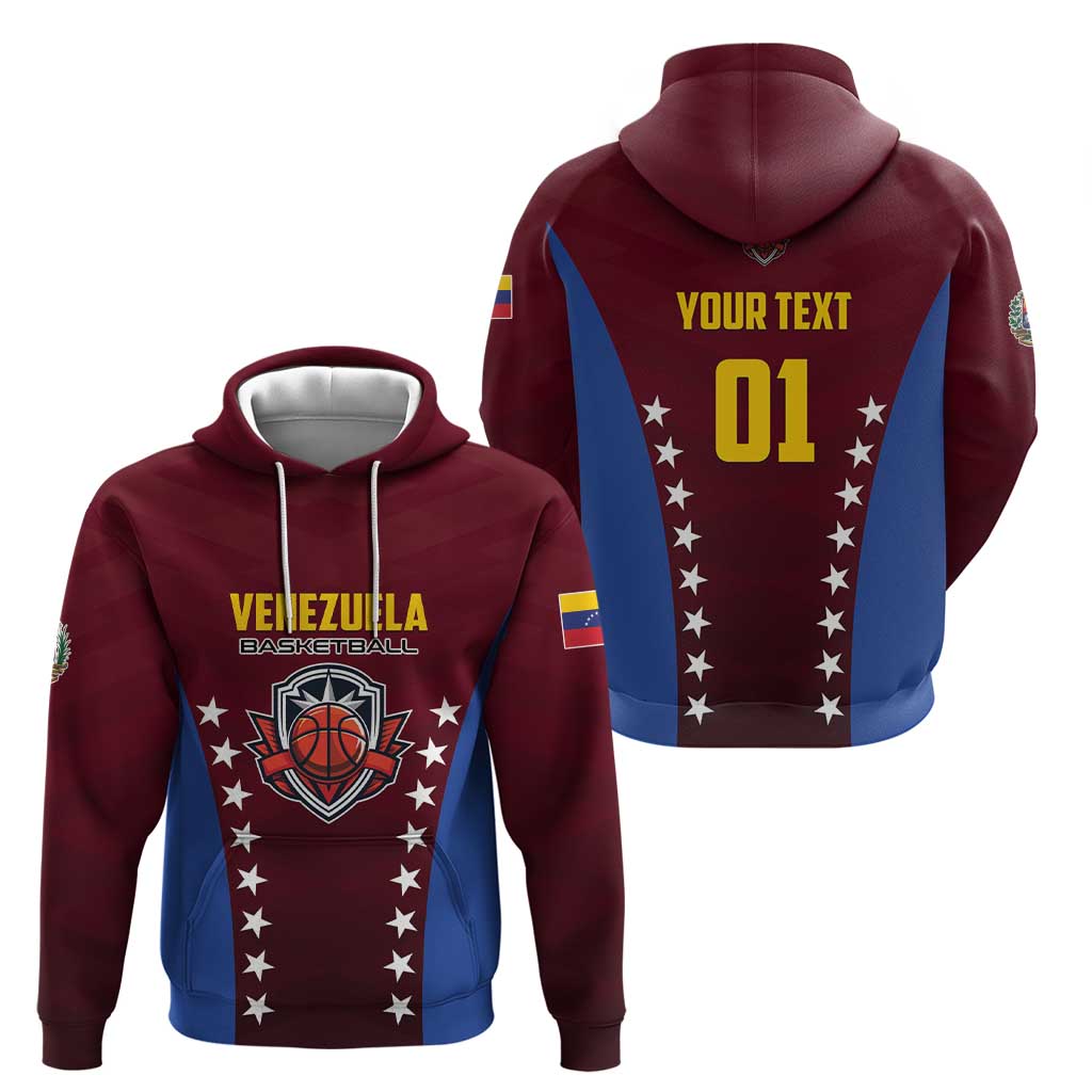 Venezuela Basketball Custom Zip Hoodie La Vinotinto de las alturas