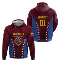 Venezuela Basketball Custom Zip Hoodie La Vinotinto de las alturas