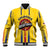 Colombia Basketball Custom Baseball Jacket Vamos Colombiana