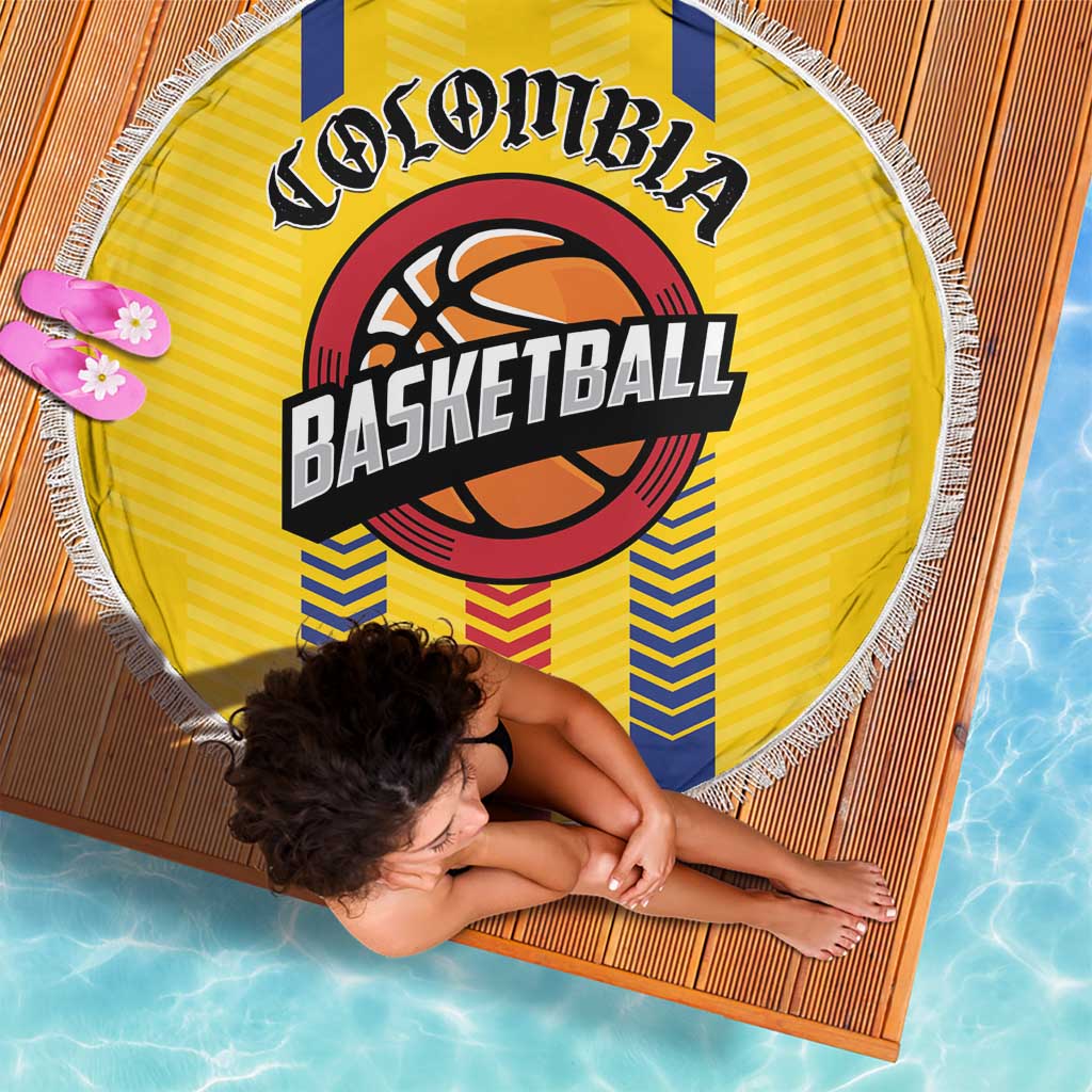 Colombia Basketball Beach Blanket Vamos Colombiana