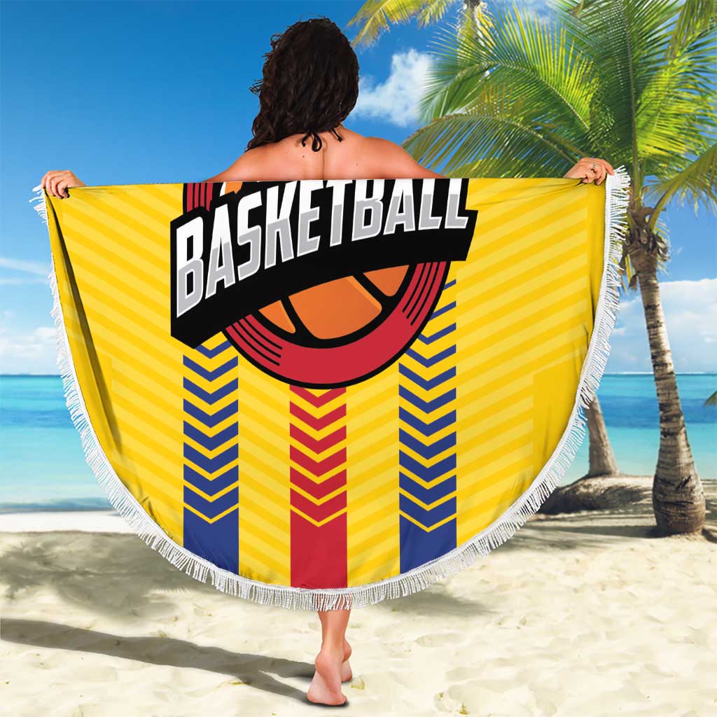 Colombia Basketball Beach Blanket Vamos Colombiana