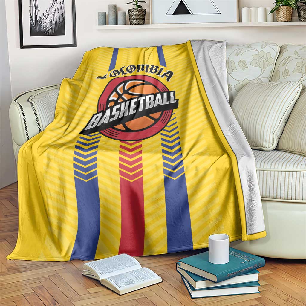 Colombia Basketball Blanket Vamos Colombiana
