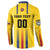 Colombia Basketball Custom Button Sweatshirt Vamos Colombiana