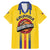 Colombia Basketball Custom Family Matching Mermaid Dress and Hawaiian Shirt Vamos Colombiana
