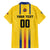 Colombia Basketball Custom Family Matching Off The Shoulder Long Sleeve Dress and Hawaiian Shirt Vamos Colombiana
