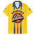 Colombia Basketball Custom Family Matching Off Shoulder Maxi Dress and Hawaiian Shirt Vamos Colombiana