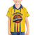 Colombia Basketball Custom Family Matching Off Shoulder Maxi Dress and Hawaiian Shirt Vamos Colombiana