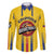 Colombia Basketball Custom Family Matching Off Shoulder Short Dress and Hawaiian Shirt Vamos Colombiana