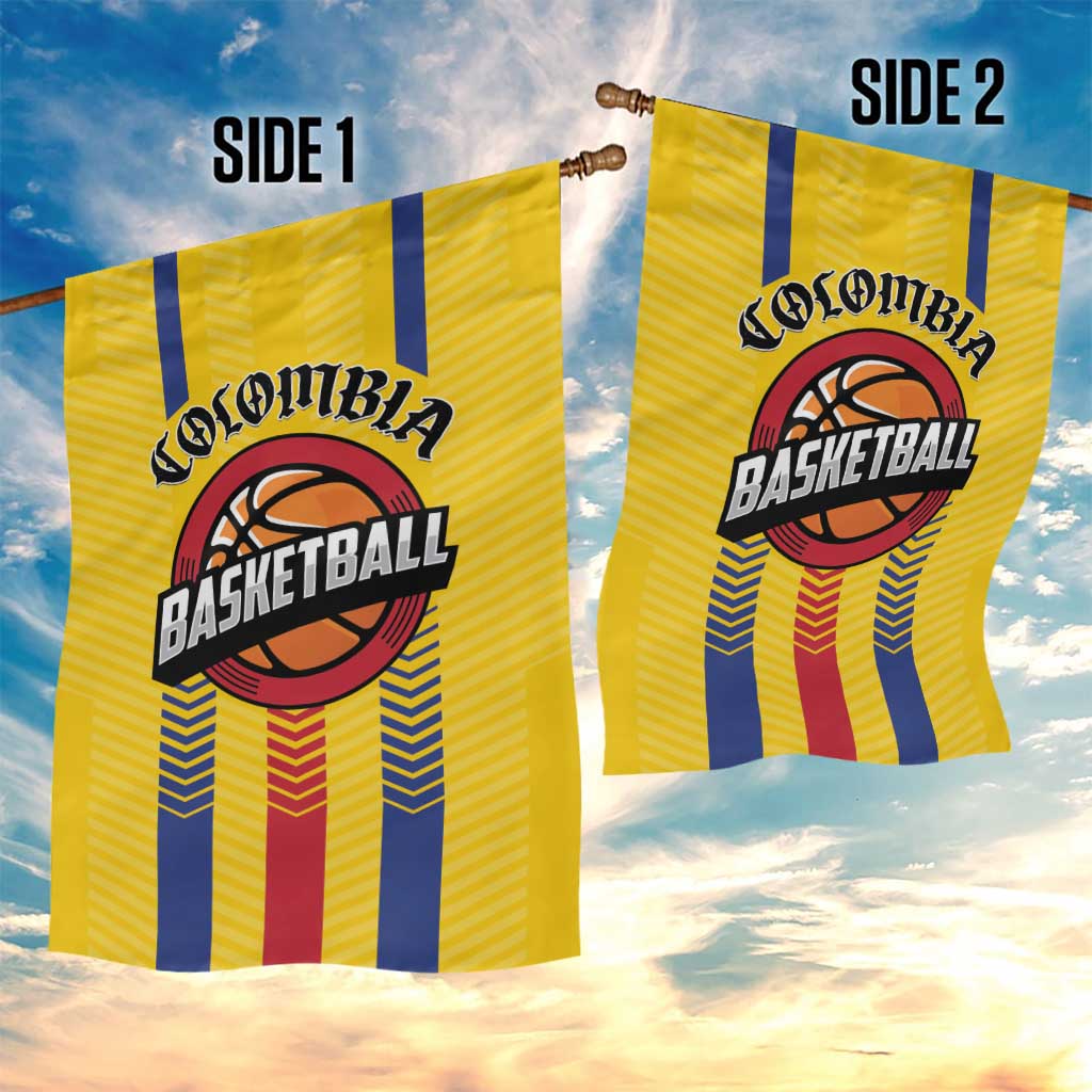 Colombia Basketball Garden Flag Vamos Colombiana