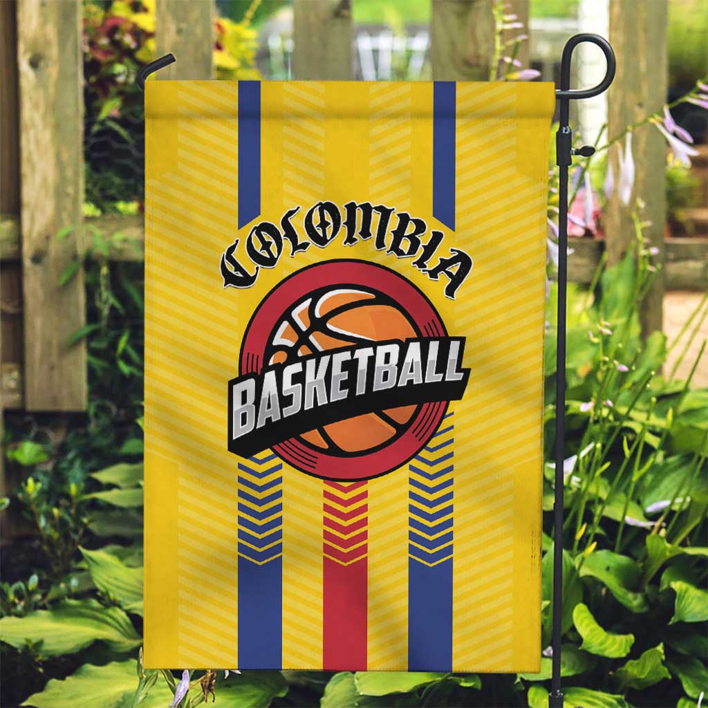 Colombia Basketball Garden Flag Vamos Colombiana