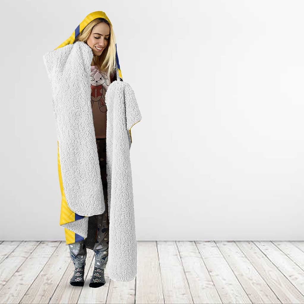 Colombia Basketball Hooded Blanket Vamos Colombiana
