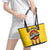 Colombia Basketball Leather Tote Bag Vamos Colombiana