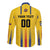 Colombia Basketball Custom Long Sleeve Button Shirt Vamos Colombiana