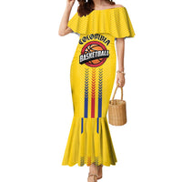 Colombia Basketball Custom Mermaid Dress Vamos Colombiana