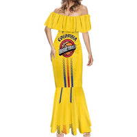 Colombia Basketball Custom Mermaid Dress Vamos Colombiana