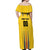 Colombia Basketball Custom Off Shoulder Maxi Dress Vamos Colombiana
