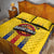 Colombia Basketball Quilt Bed Set Vamos Colombiana