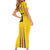 Colombia Basketball Custom Short Sleeve Bodycon Dress Vamos Colombiana