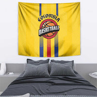Colombia Basketball Tapestry Vamos Colombiana