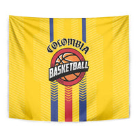 Colombia Basketball Tapestry Vamos Colombiana
