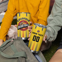 Colombia Basketball Custom Tumbler Cup Vamos Colombiana