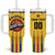 Colombia Basketball Custom Tumbler With Handle Vamos Colombiana