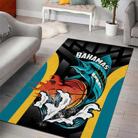 Bahamas Basketball Area Rug Team Bahamas Come On