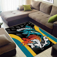 Bahamas Basketball Area Rug Team Bahamas Come On