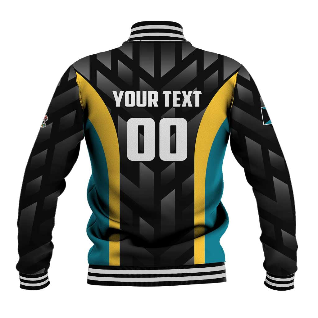 Bahamas Basketball Custom Baseball Jacket Team Bahamas Come On