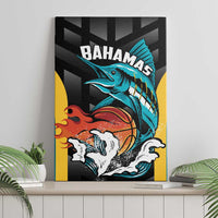Bahamas Basketball Canvas Wall Art Team Bahamas Come On