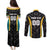 Bahamas Basketball Custom Couples Matching Puletasi and Long Sleeve Button Shirt Team Bahamas Come On