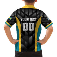 Bahamas Basketball Custom Family Matching Long Sleeve Bodycon Dress and Hawaiian Shirt Team Bahamas Come On