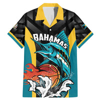 Bahamas Basketball Custom Family Matching Mermaid Dress and Hawaiian Shirt Team Bahamas Come On