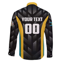 Bahamas Basketball Custom Family Matching Off The Shoulder Long Sleeve Dress and Hawaiian Shirt Team Bahamas Come On