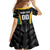 Bahamas Basketball Custom Family Matching Off Shoulder Maxi Dress and Hawaiian Shirt Team Bahamas Come On