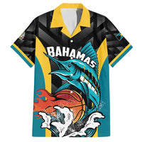 Bahamas Basketball Custom Family Matching Puletasi and Hawaiian Shirt Team Bahamas Come On