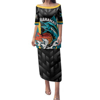 Bahamas Basketball Custom Family Matching Puletasi and Hawaiian Shirt Team Bahamas Come On