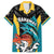 Bahamas Basketball Custom Family Matching Summer Maxi Dress and Hawaiian Shirt Team Bahamas Come On