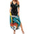 Bahamas Basketball Custom Family Matching Summer Maxi Dress and Hawaiian Shirt Team Bahamas Come On
