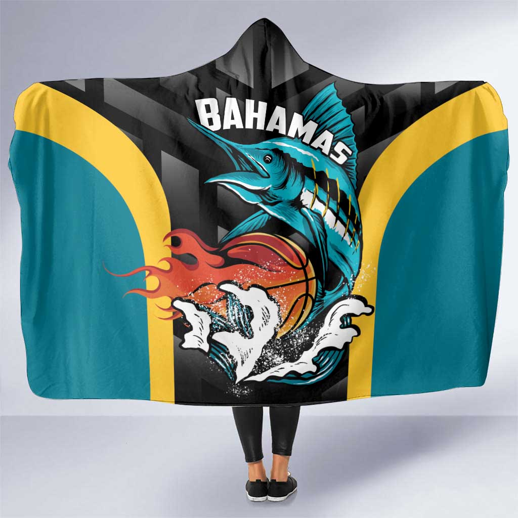 Bahamas Basketball Hooded Blanket Team Bahamas Come On