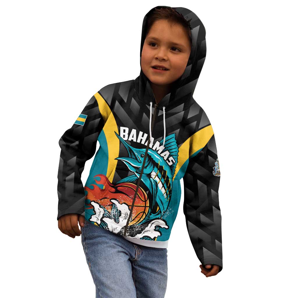Bahamas Basketball Custom Kid Hoodie Team Bahamas Come On