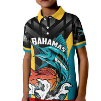 Bahamas Basketball Custom Kid Polo Shirt Team Bahamas Come On