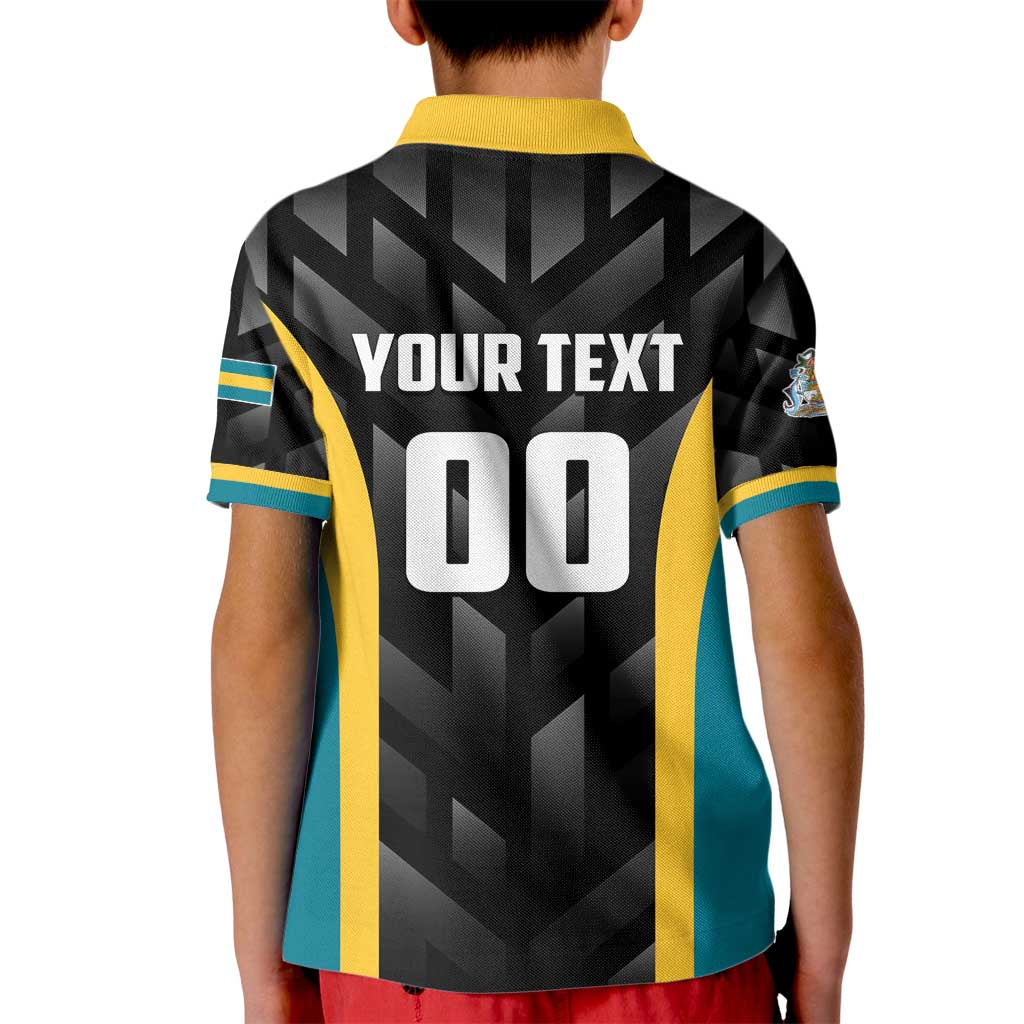 Bahamas Basketball Custom Kid Polo Shirt Team Bahamas Come On