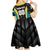 Bahamas Basketball Custom Kid Short Sleeve Dress Team Bahamas Come On